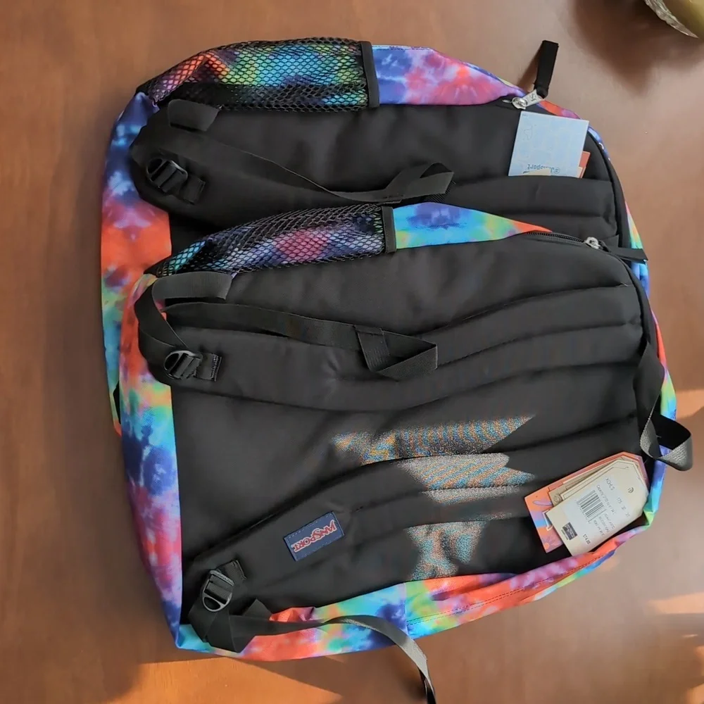 Jansport XL tie-dye backpack NWT
